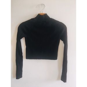 Topshop Tops - Topshop | ribbed crop turtleneck Topshop Tops - Topshop | ribbed crop turtleneck